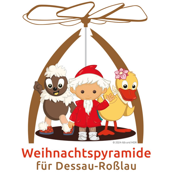 Weihnachtspyramide für Dessau-Roßlau